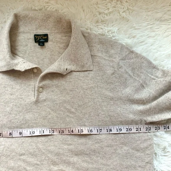 J. Crew Men's Cream Sweater